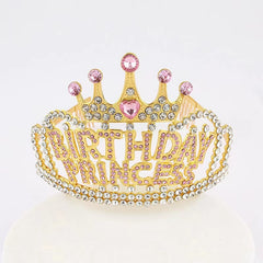 Birthday Princess Crown Birthday Girl Tiara Princess Hairband Headband