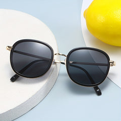 Boy's Gradient UV Protection Sunglasses Metal Frame