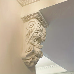 PU Mold Carving Beam Holder Elephant Nose Door Decorations