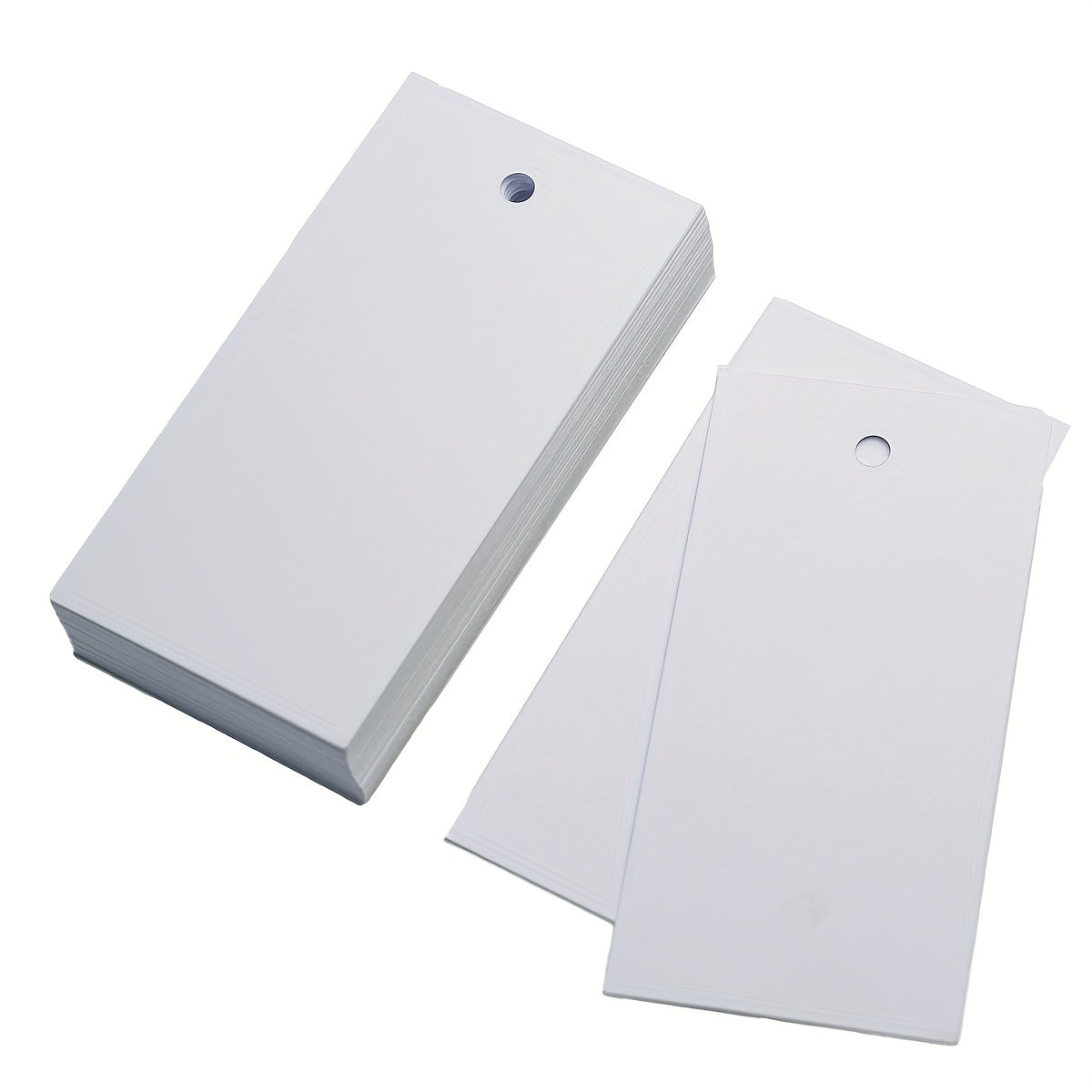 100pcs Blank Hanging Tag 11.99x5.99cm