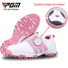 Kids Waterproof Golf Shoes with Rotary Buckle