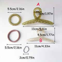380pcs Women's Hair Accessories Set