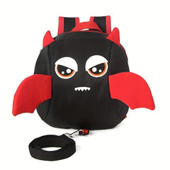 Kids Devil Backpack with Anti-Lost Rope, Lightweight Schoolbag
