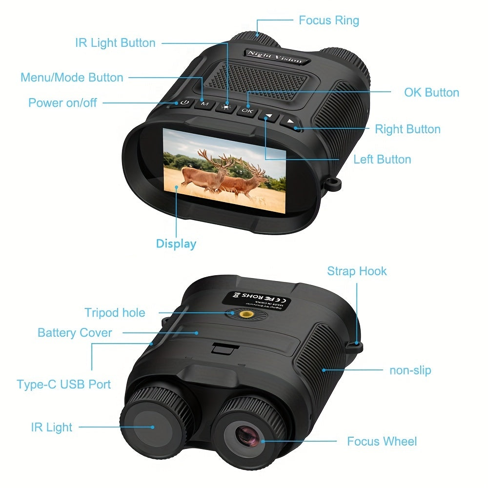 Infrared Night Vision Binoculars For Night Fishing