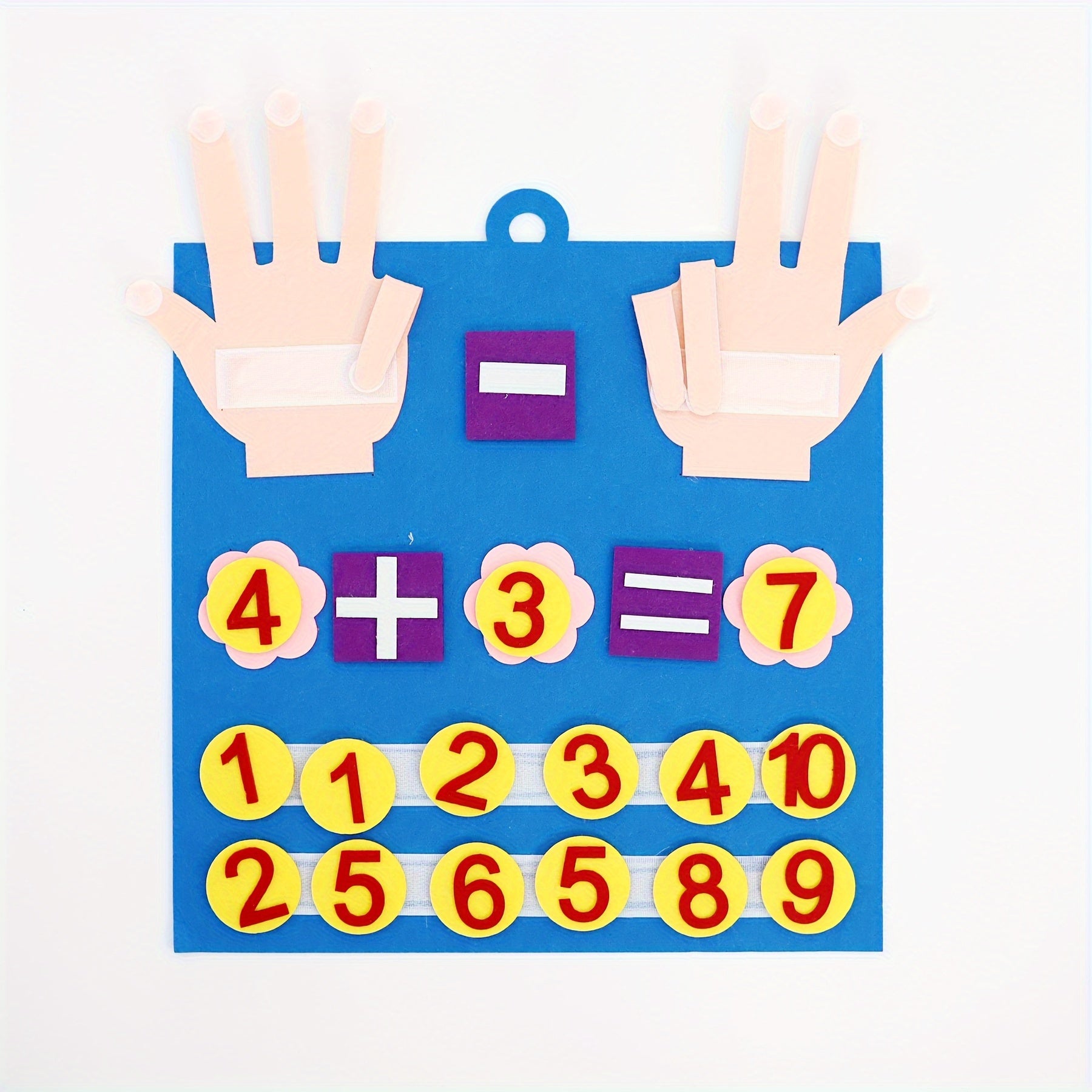Felt Number Toy for Kids Educational Counting & Fine Motor Skills Development