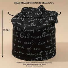 Vintage Solid Unisex Thin Turban Cap Elastic Breathable Beanies
