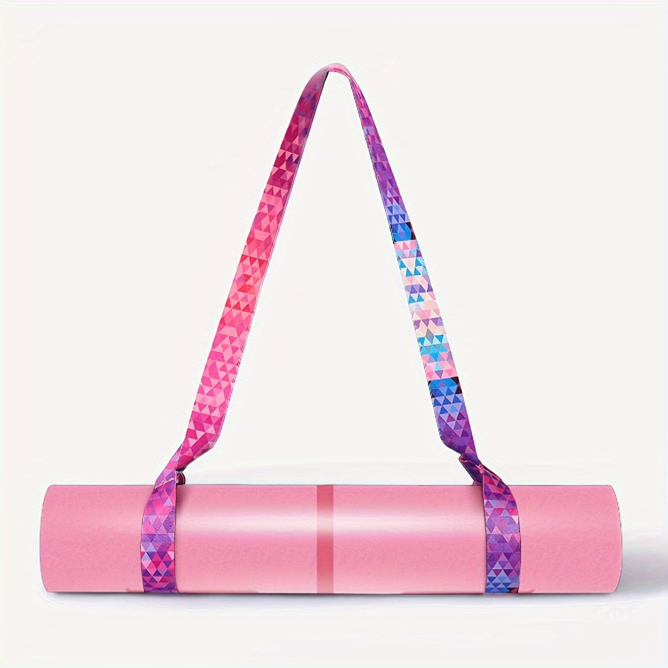 Nylon Yoga Mat Storage Bag & Stretching Strap