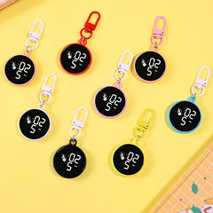 Kids LED Digital Pocket Watch with Date Display - Compact Electronic Clock