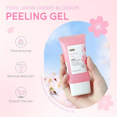 Cherry Blossom Green Tea Peeling Gel 60g 2 12oz For All