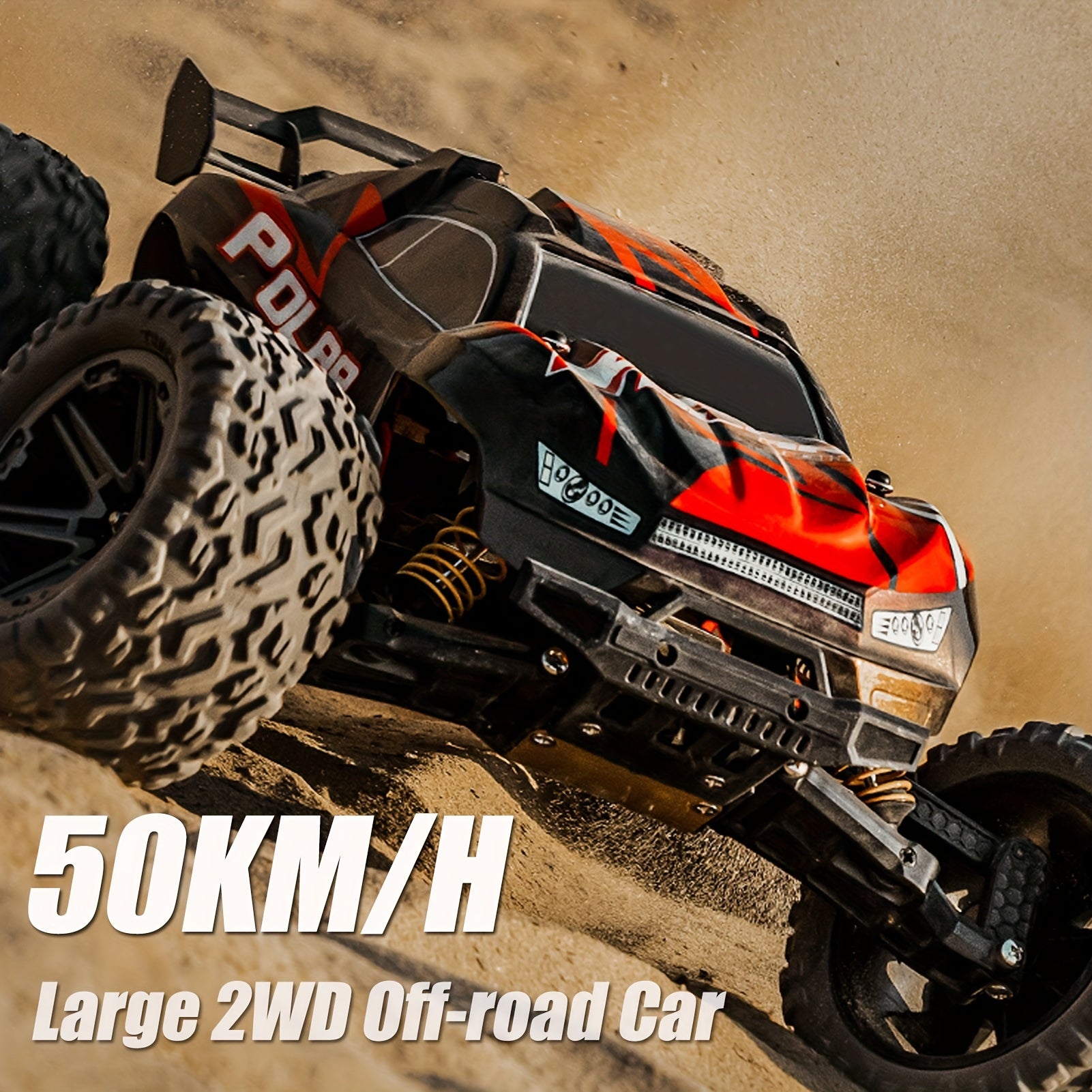 Brushless Motor 2.4G 4WD Drift Vehicle All Terrains Good Shock Absorption