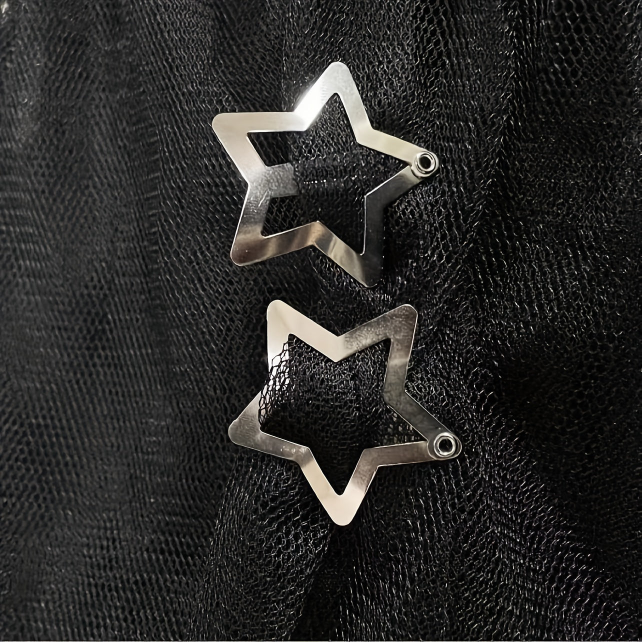 5pcs Star Hairpin Metallic Sweet & Hair Clip Headwear