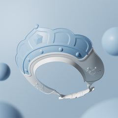 Baby Shower Cap Ear Protection Silicone Waterproof Cap
