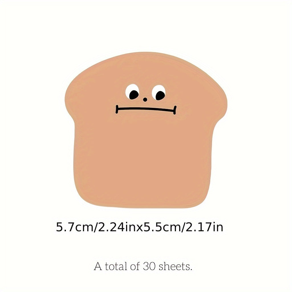 Fruit Toast Signature Stickers Set - 7 Books, 30 Sheets Each - 3D Notes