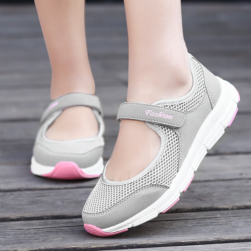 Women's Soft Breathable Slip On Sneakers Casual Walking Shoes