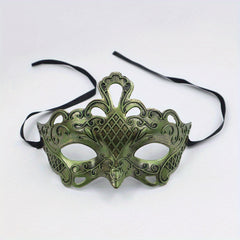 Antique Flower Crown Mask for Halloween Performance