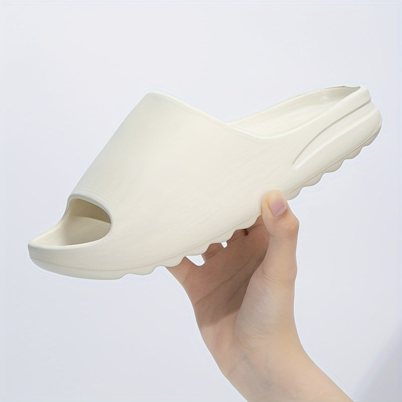 Men's Cloud Slides Pillow Slippers Lightweight Open toe Shoes For Indoor Outdoor