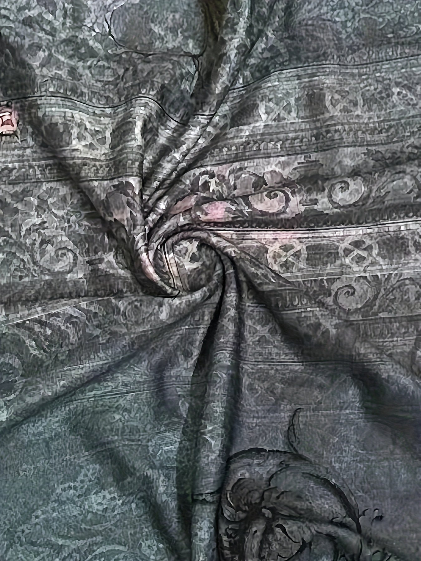 Women's Plus Floral & Geometric Print Casual Pants