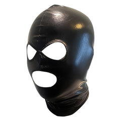 PU Leather Mask with Eye Cutouts Halloween Costume