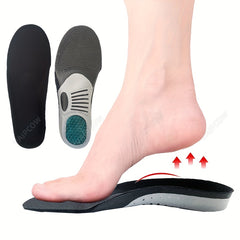 Orthopedic Insoles with Arch Support - Sweat Absorbent Running Shoe Inserts