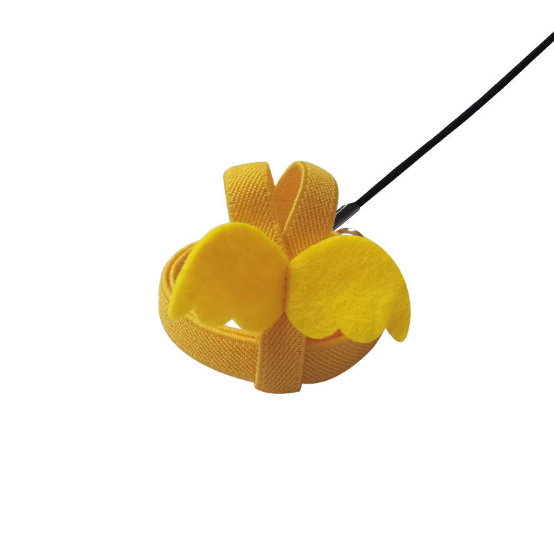 Adjustable Parrot Bird Harness Leash Anti Bite Nylon Rope Wings