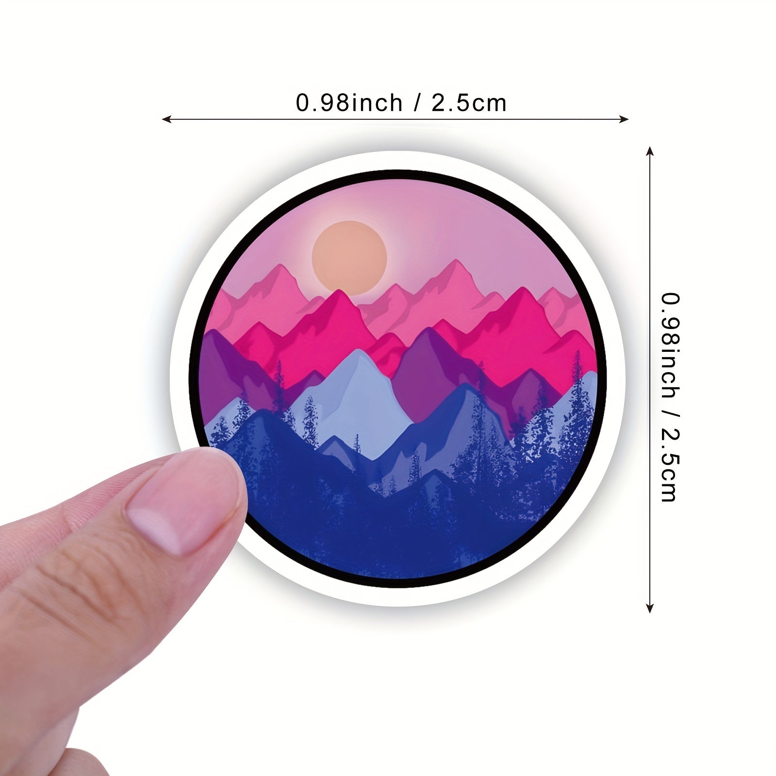 500pcs LGBT Pride Stickers Roll for Adults