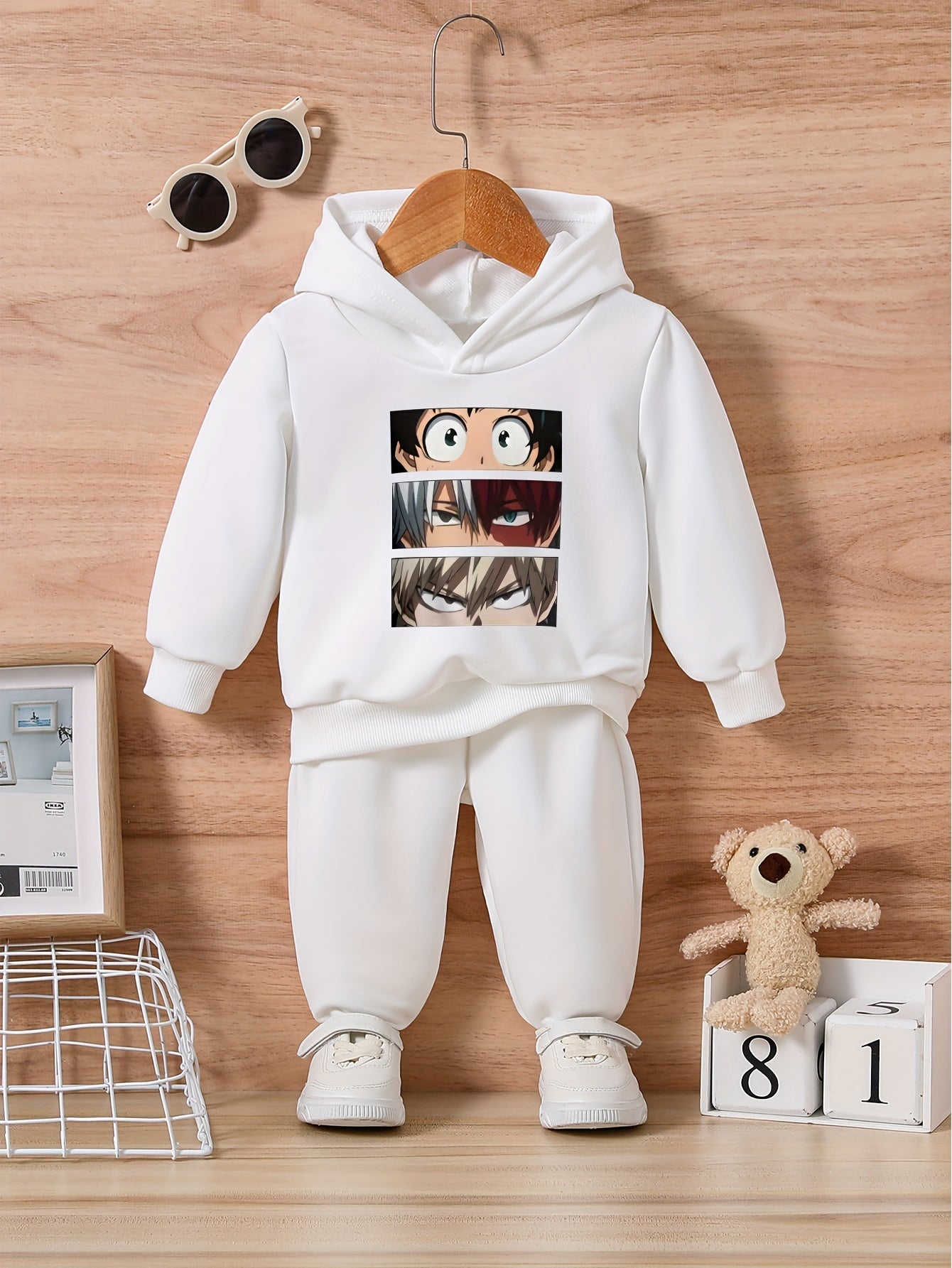 Populous Anime Graphic Stylish Outfit Toddler Baby Set