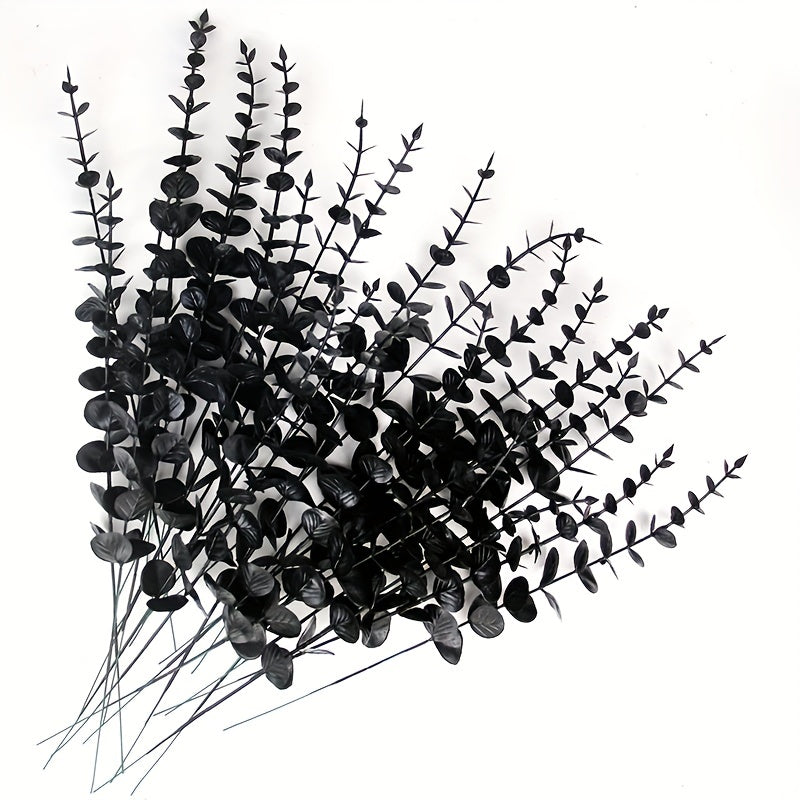 10pcs Eucalyptus Leaves for Home Decor and DIY Projects