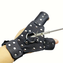 Outdoor Fishing Wrist Guard with Steel Plate Slingshot Protection