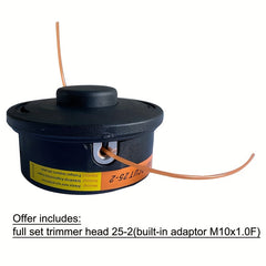 Lawn Mower Trimming Head with Straw Rope for Yard Garden