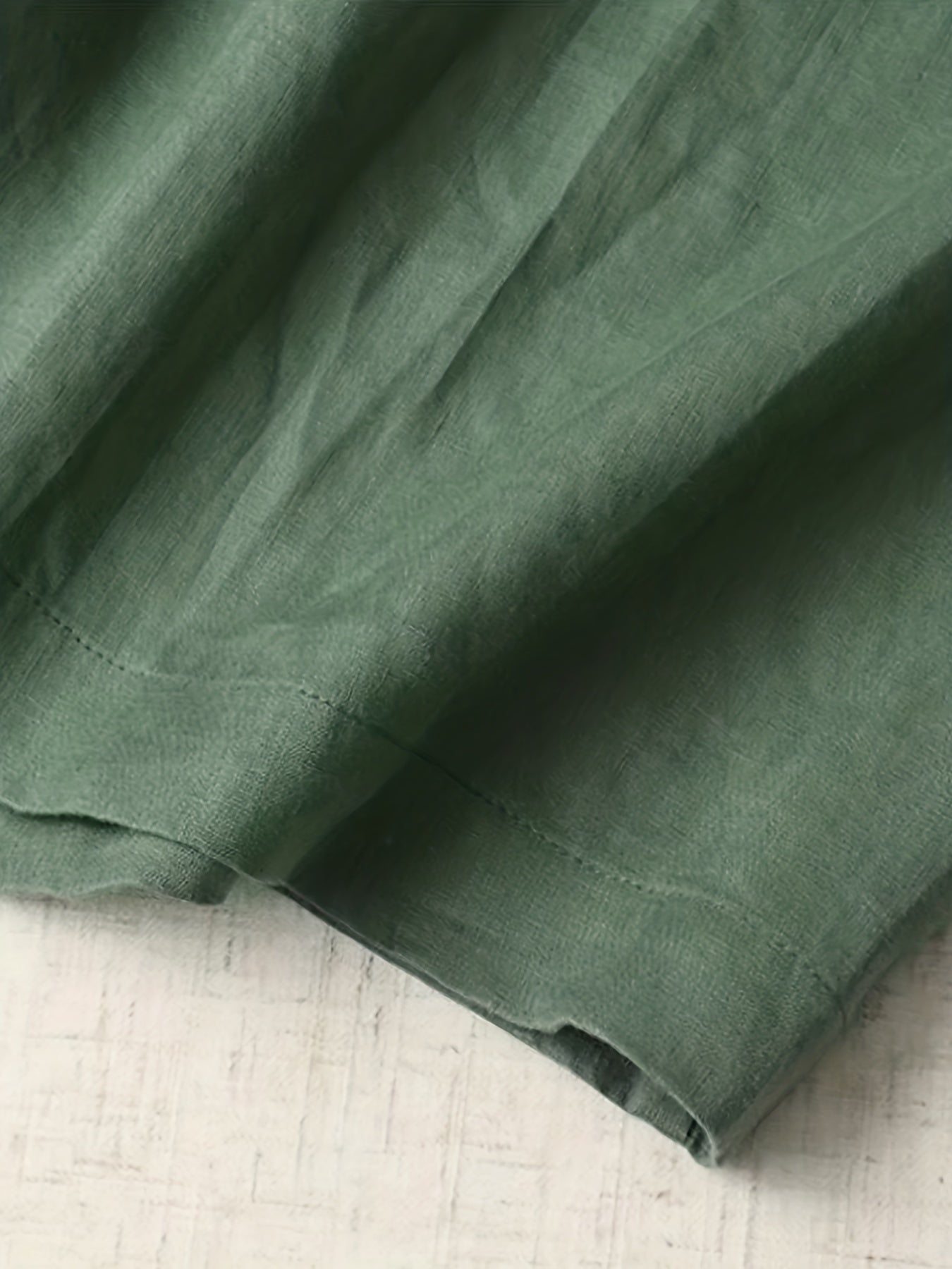 Women's Plus Solid Wide Leg Shorts