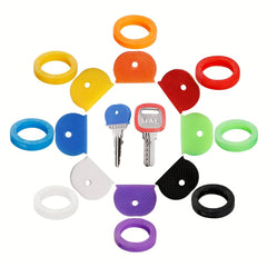 32pcs Key Caps Covers Tags Key Ring Combo Key Identifier Label ID