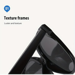 Square Frame Men's Sunglasses Anti-UV Outdoor Sports UN400