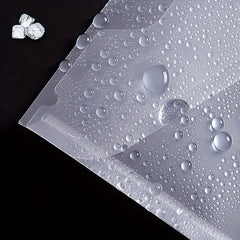 10pcs A4 Transparent Plastic Envelope File Bags for Office Storage