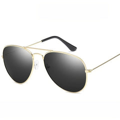 Vintage Metal Sunshade Sunglasses for Women