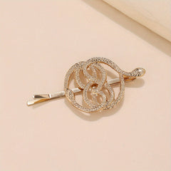Snake Charm Metal Hair Pin Y2K Punk Bobby Pin