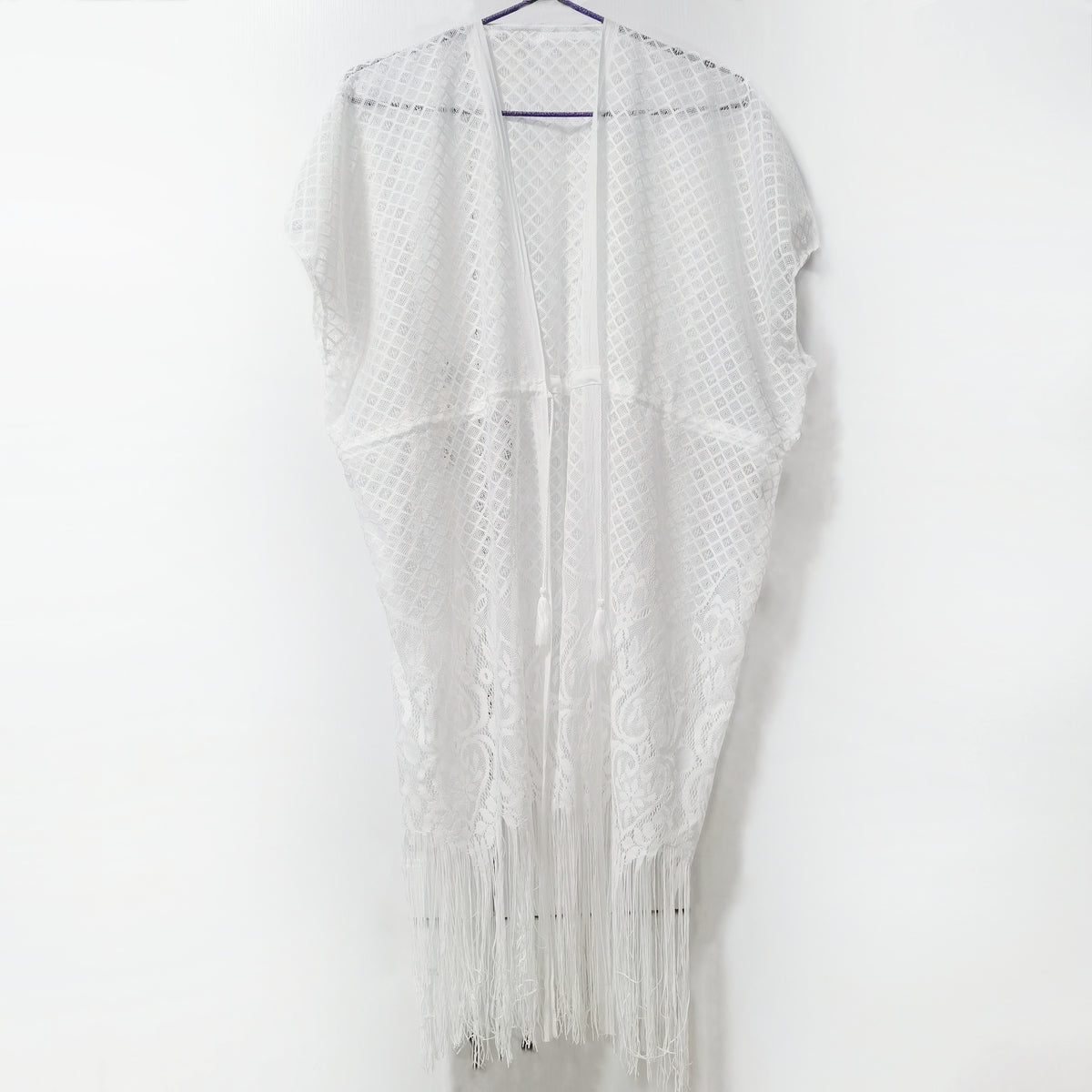 Lace Shawl Sunscreen Cardigan Wrap Loose Smock Beach Shawl