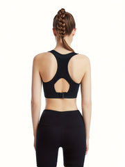 Hollow Back Sports Bra Beauty Back Yoga Running Push Up Fitness Bra