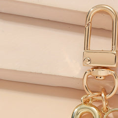Metal U-shaped Keychain Pin Pendant