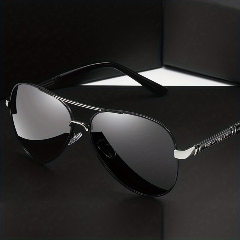 Men's Polarized Driving Sunglasses UV Protection Large Frame