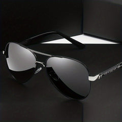Men's Polarized Driving Sunglasses UV Protection Large Frame