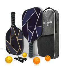 HAITIME Carbon Fiber Paddle Set with Balls, Tapes & Bag