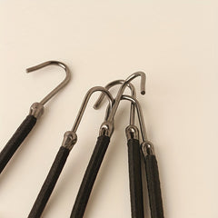 10pcs Hair Hook Tie Invisible Hair Rope Styling Tool Ponytail Holder Accessories