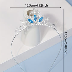 Glitter Princess Tiara Crown Headband for Kids Girls Birthday