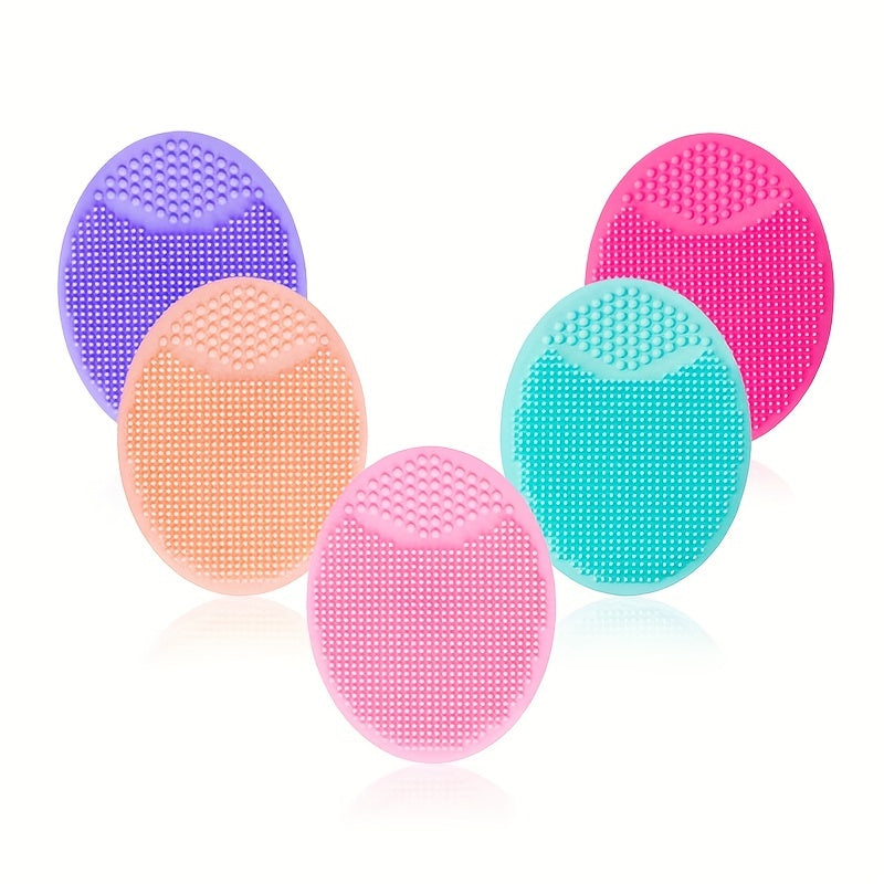 Silicone Facial Cleansing Brush Blackhead Acne Pore Pad Exfoliator