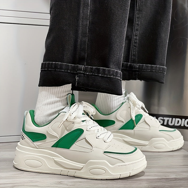 Men's Chunky Sneakers Lace-up Athletic Shoes