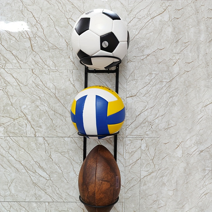 Ball Storage Rack - Detachable Basketball Display Stand
