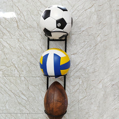 Ball Storage Rack - Detachable Basketball Display Stand