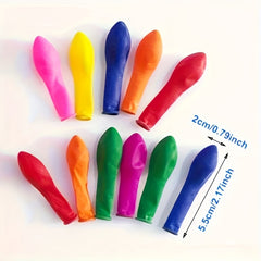 500 Colorful Latex Water Balloons for Summer Parties