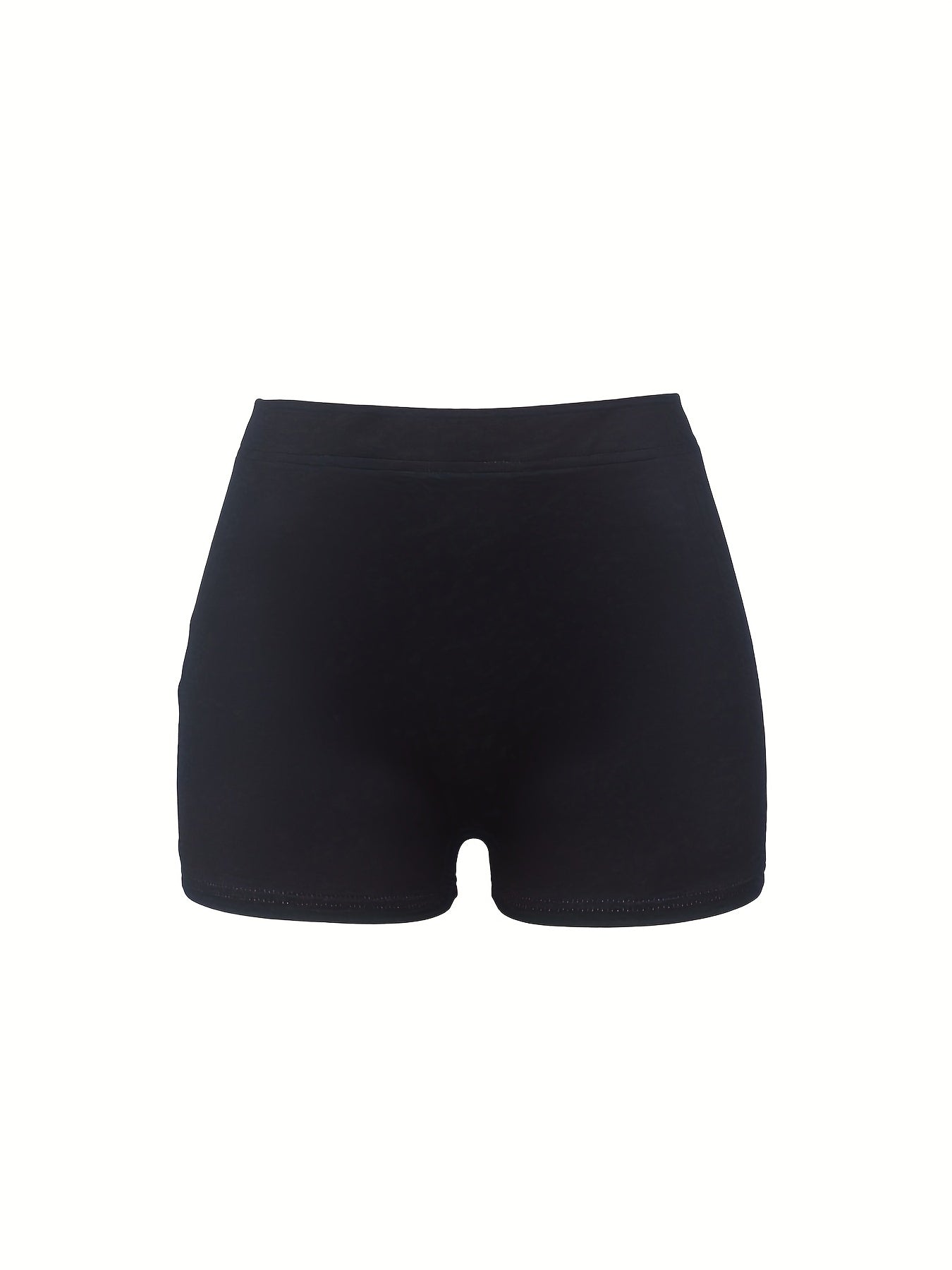 Faith Print Skinny Shorts Women's Casual Shorts
