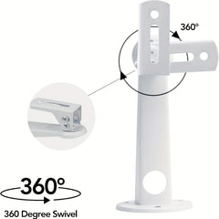 Metal Mini Projector Holder Wall Mounted Bracket, Load 4.99 KG